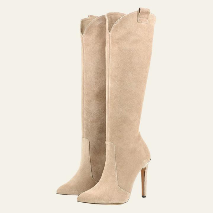 Firenze Suede Knee-High Boots