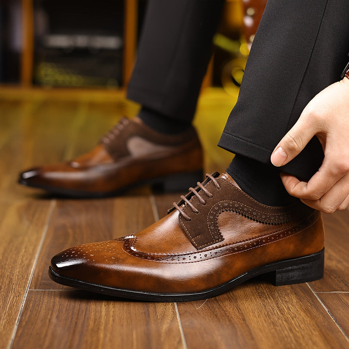 Valmont Oxford Brogue Shoes