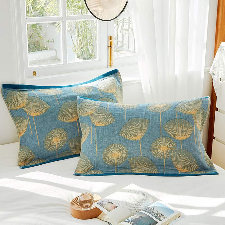 Cotton Gauze Pillow Cover Towels (2-Pack)