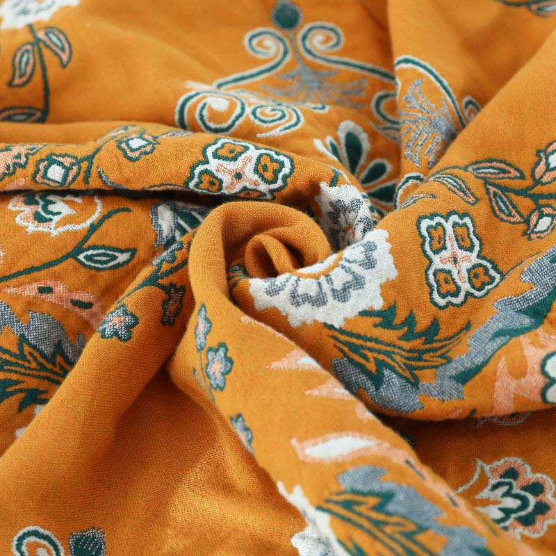 Floraya Reversible Cotton Woven Quilt
