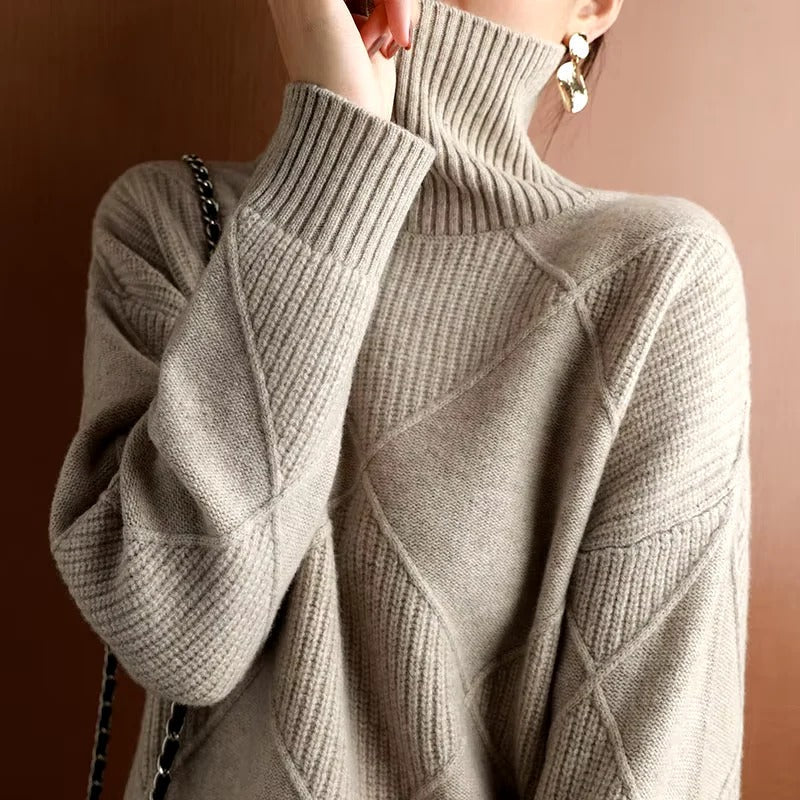 Vallerossi Cashmere Turtleneck