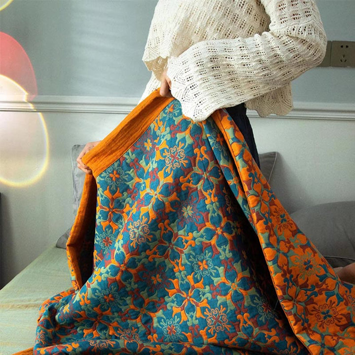 Solaro Six-Layer Cotton Reversible Quilt