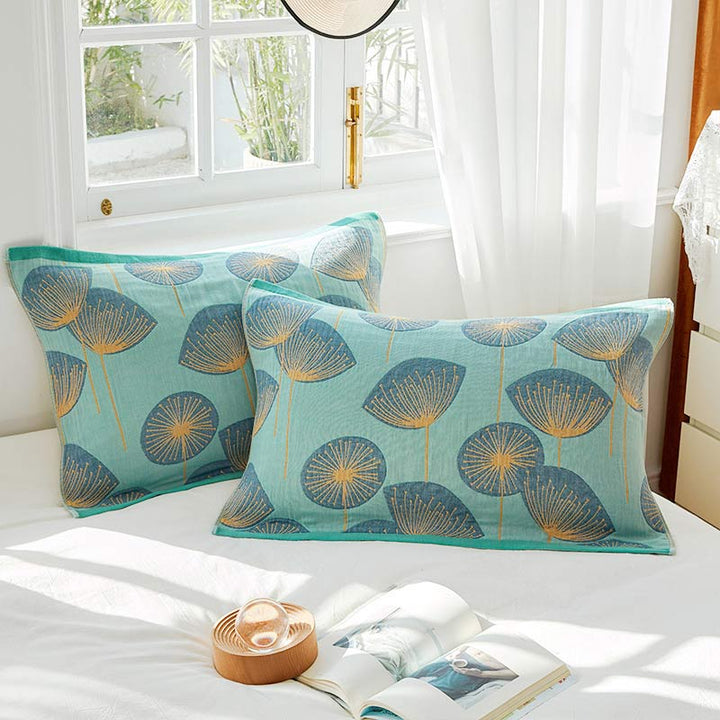 Cotton Gauze Pillow Cover Towels (2-Pack)