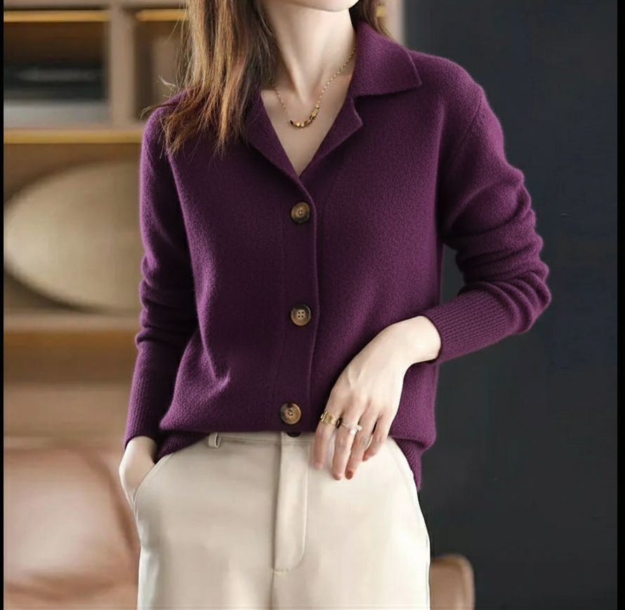 Seville Button Knit Cardigan