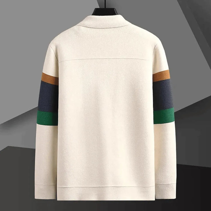 Callum Jacquard Knit Cardigan