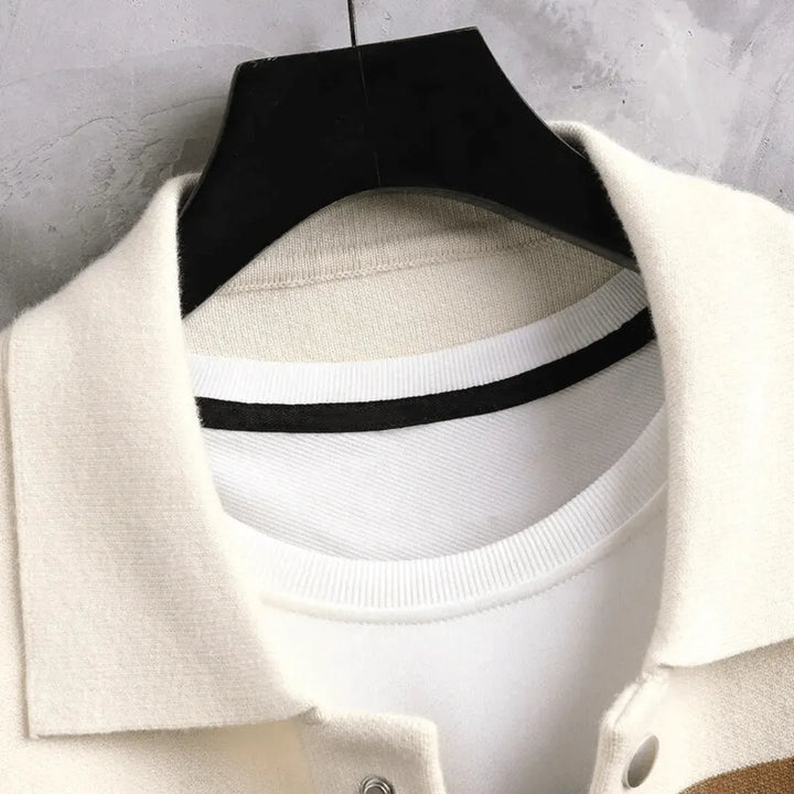 Callum Jacquard Knit Cardigan