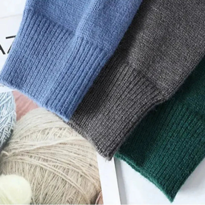 Astra Patchwork Crewneck Sweater