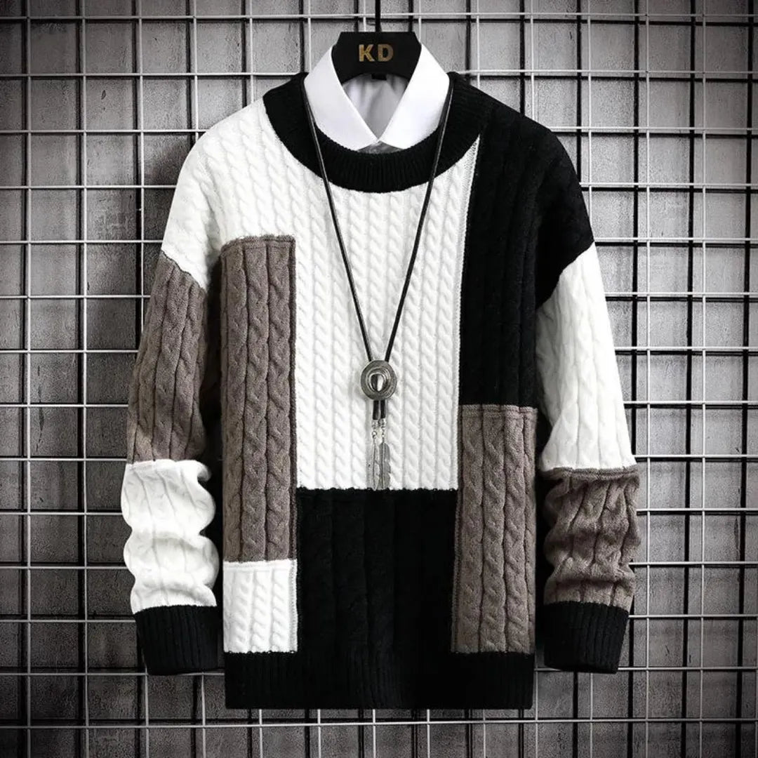 Matteo Heritage Knit Sweater