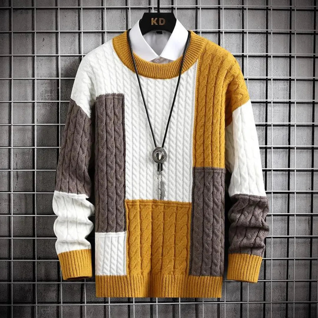 Matteo Heritage Knit Sweater