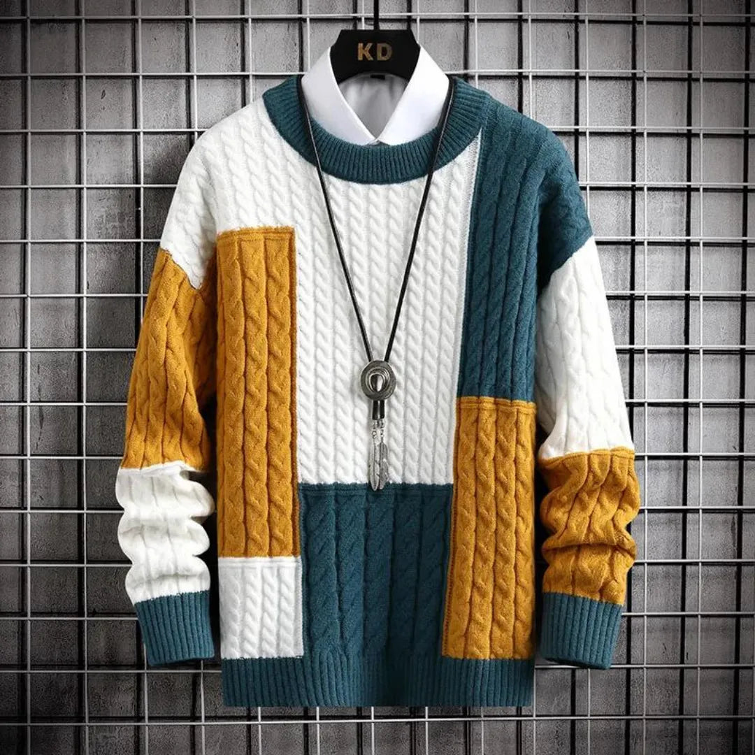 Matteo Heritage Knit Sweater