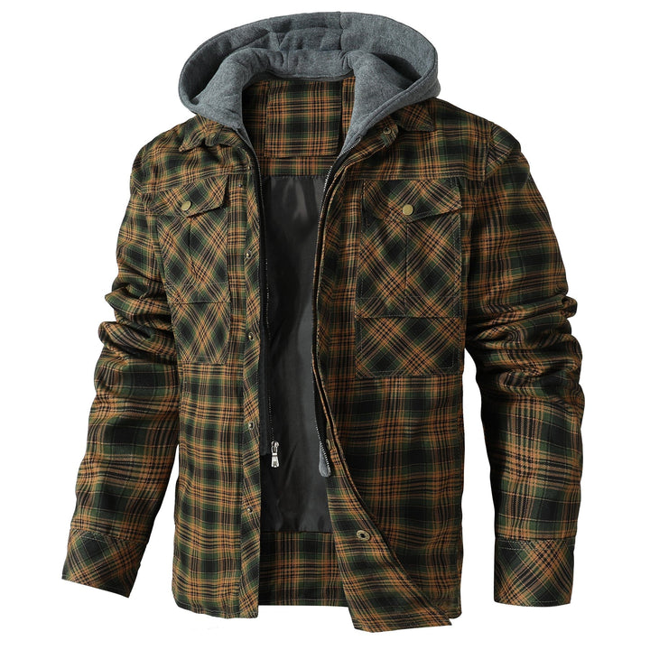 Triora Hooded Flannel Jacket