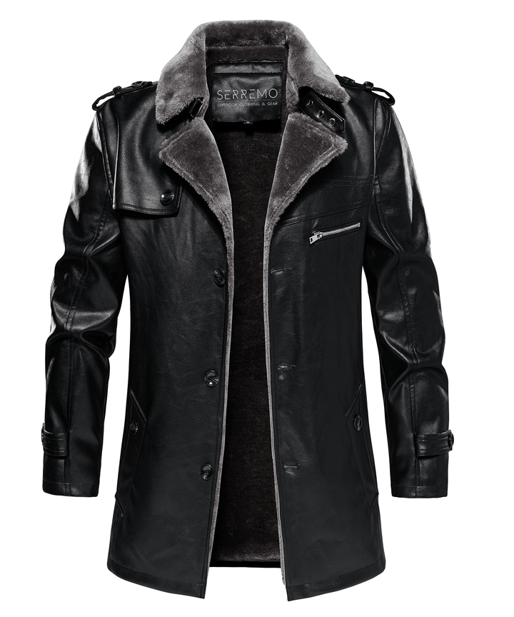 Trieste Faux Leather Coat