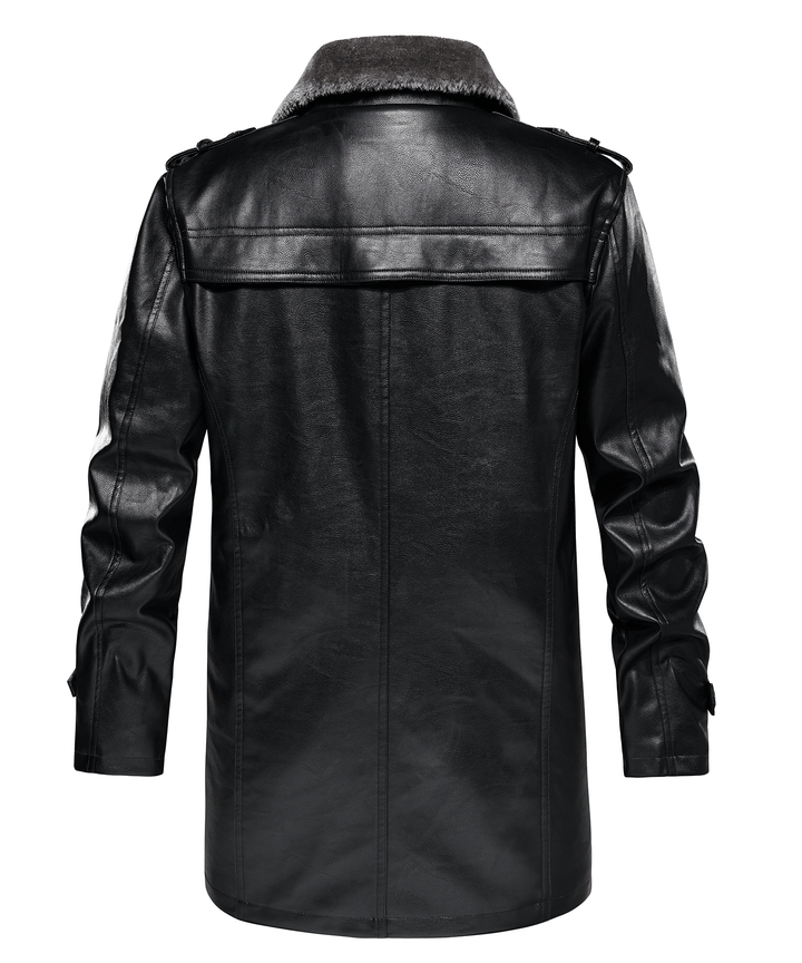 Trieste Faux Leather Coat