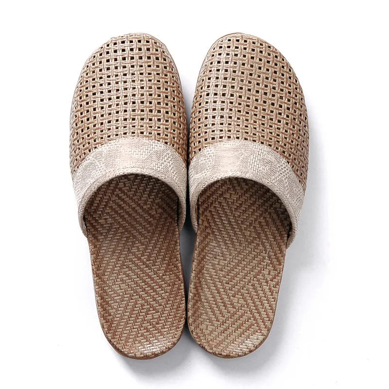 Algarve Woven Slide Slippers