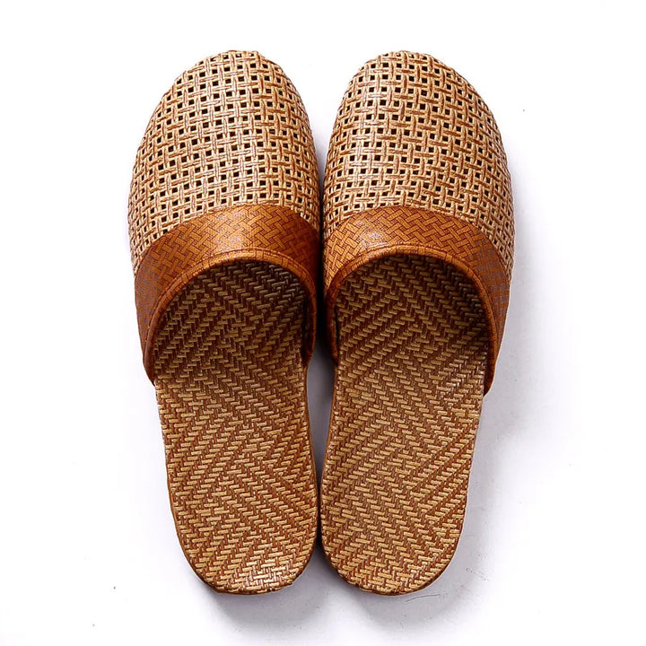 Algarve Woven Slide Slippers