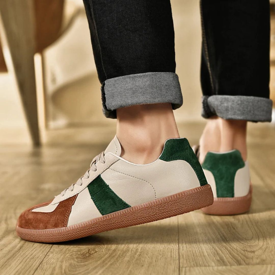 Lucien Suede Leather Sneakers