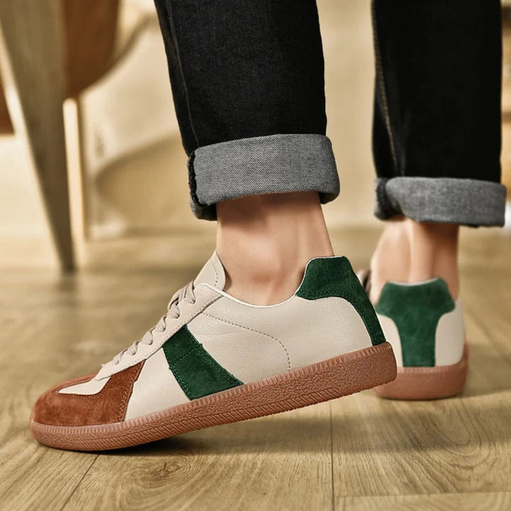 Lucien Suede Leather Sneakers