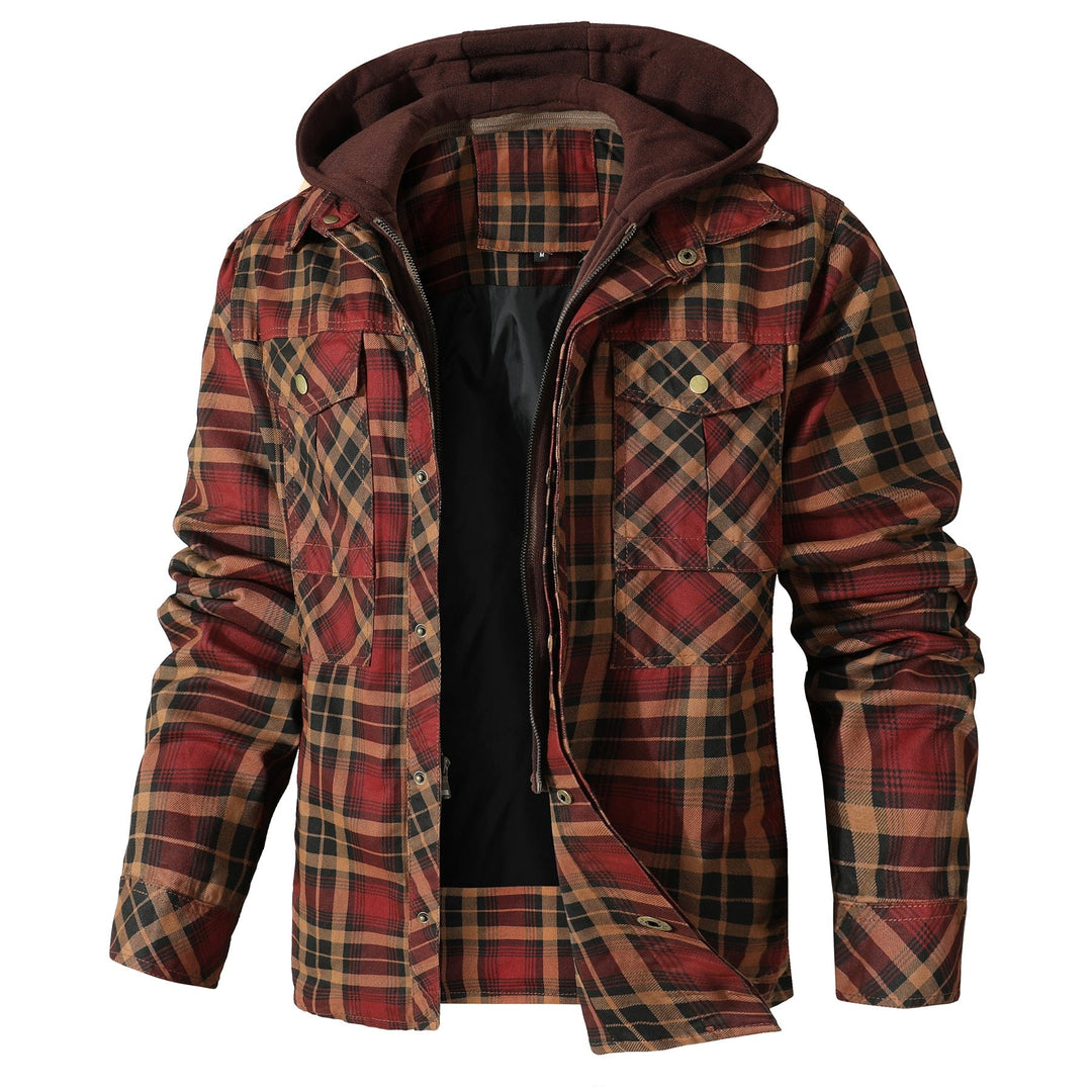 Triora Hooded Flannel Jacket