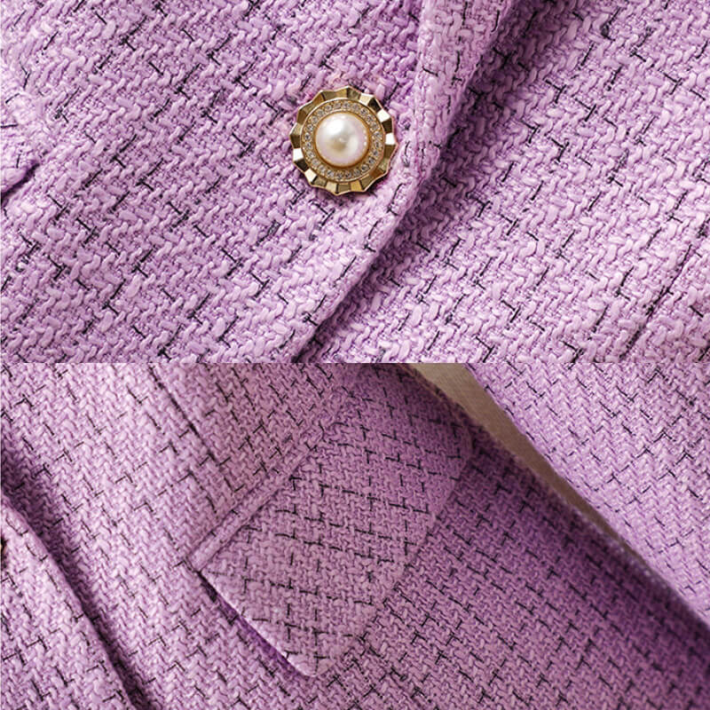 Arlette Bouclé Tweed Blazer