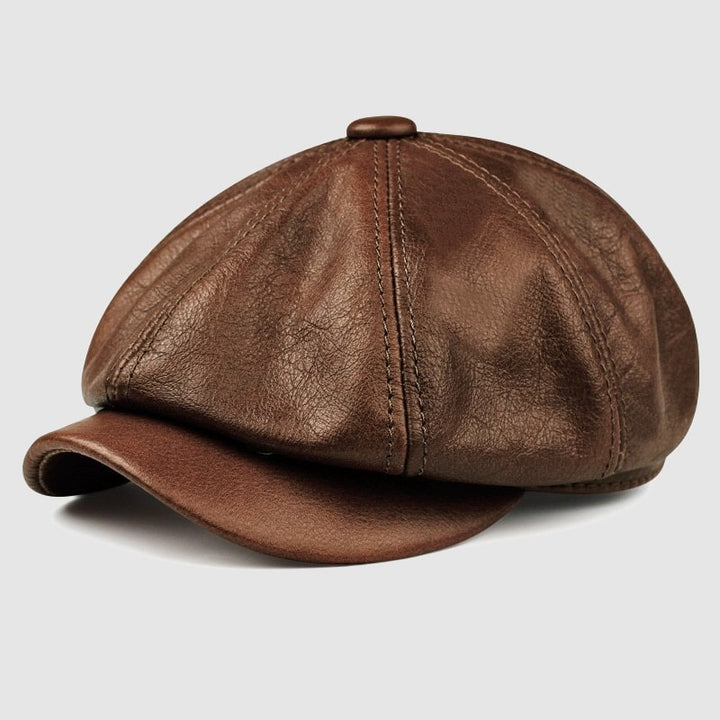 Marston Genuine Leather Vintage Beret
