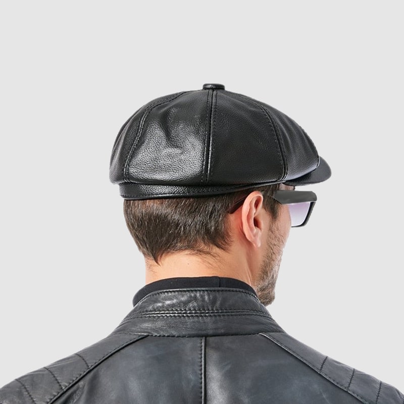 Marston Genuine Leather Vintage Beret