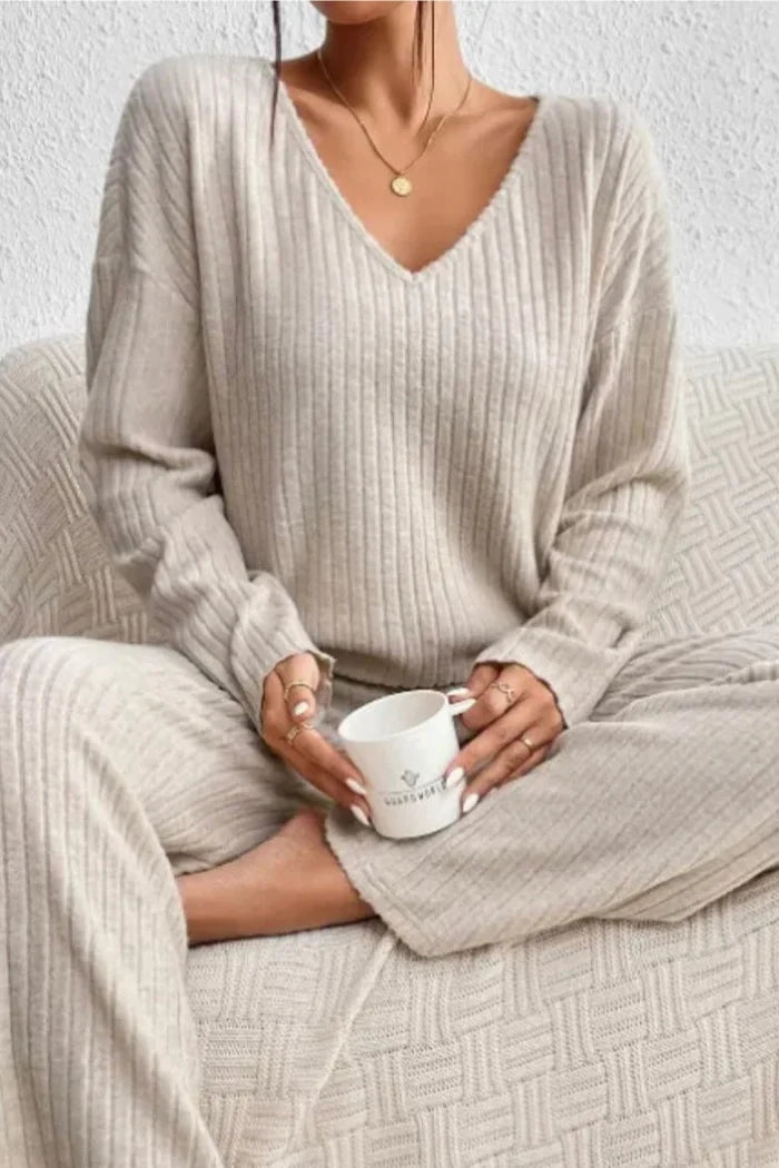 Galina Ribbed Set