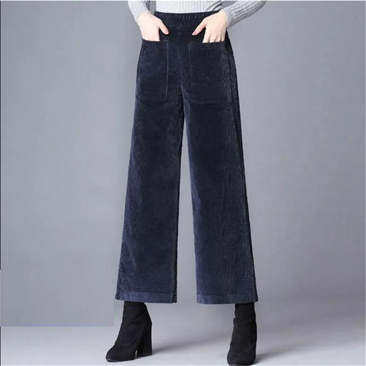 Parma Corduroy Wide-Leg Pants