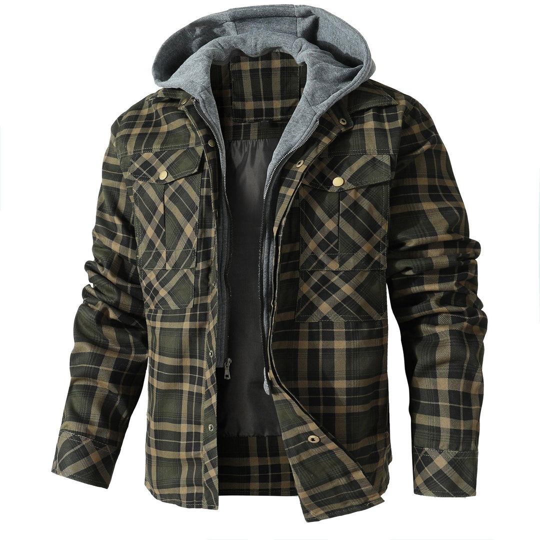 Triora Hooded Flannel Jacket