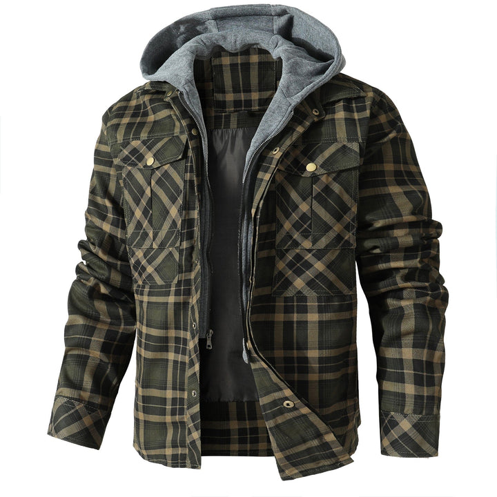 Triora Hooded Flannel Jacket