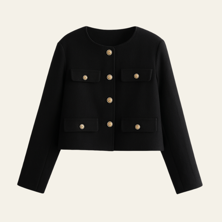 Lisbon Wool Cropped Jacket