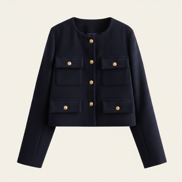 Lisbon Wool Cropped Jacket
