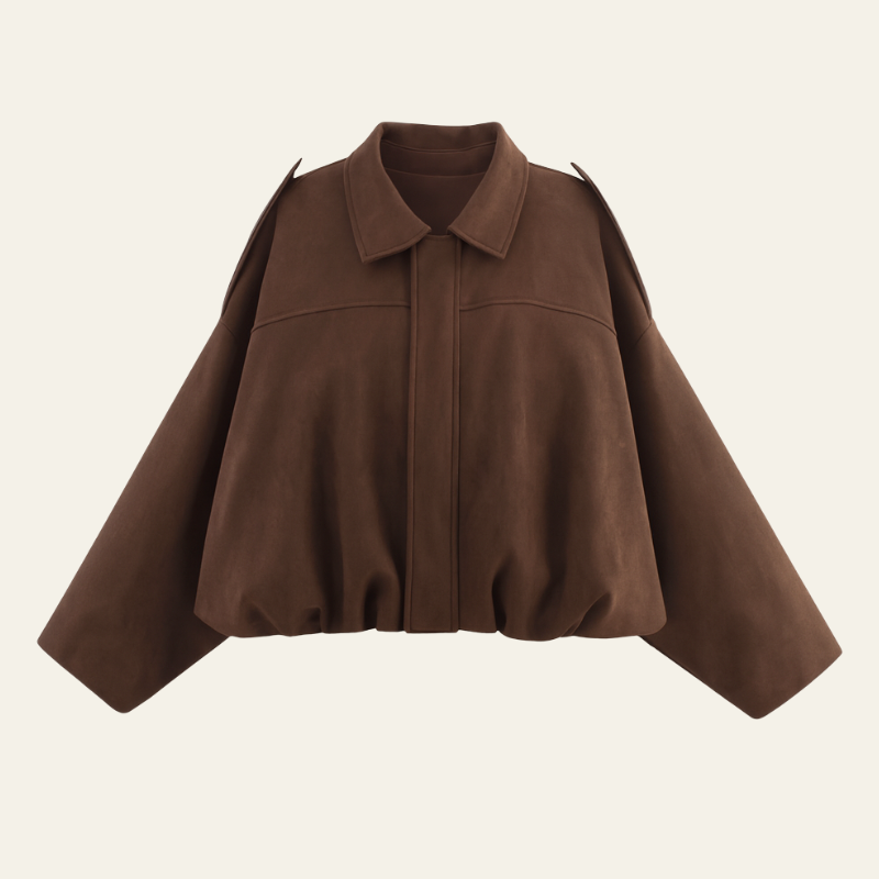 Lyon Suede Bomber Jacket