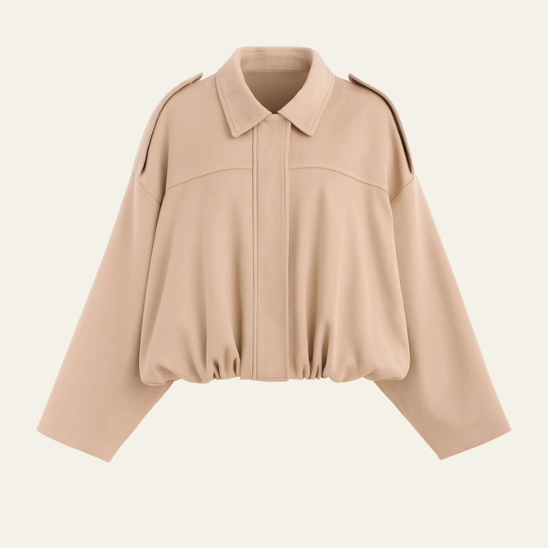 Lyon Suede Bomber Jacket