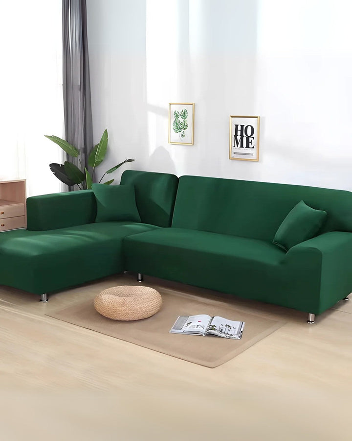 Corner Sofa Stretch Cover Set – Modern Fit