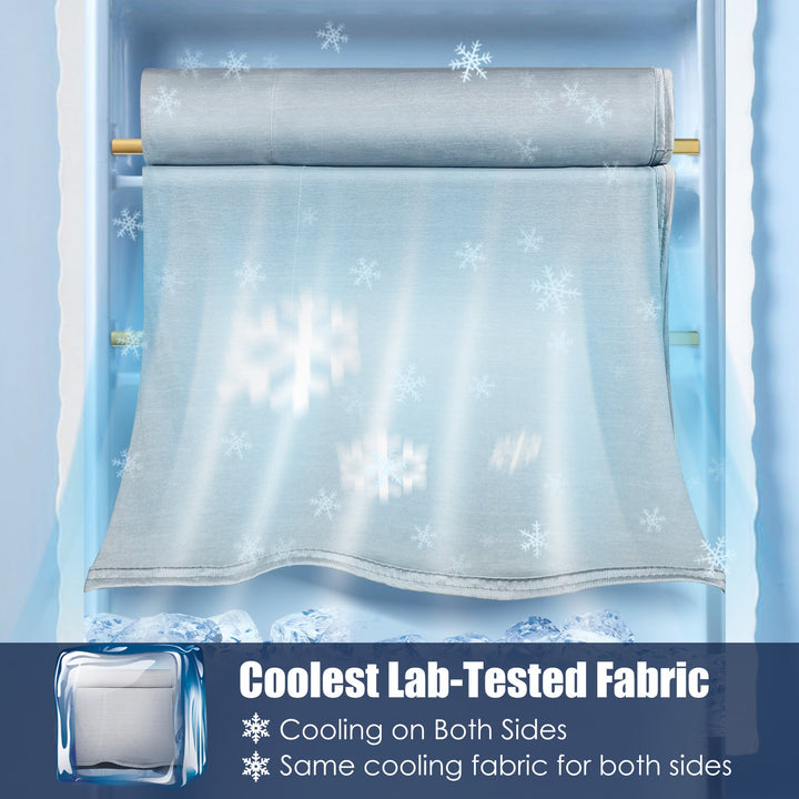 Dual-Sided Ultra-soft Cooling Blanket – Lightweight Summer Bed Cover