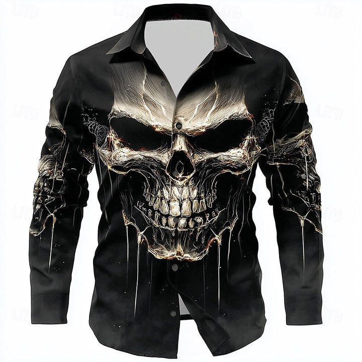 Blackwell Skull Print Shirt