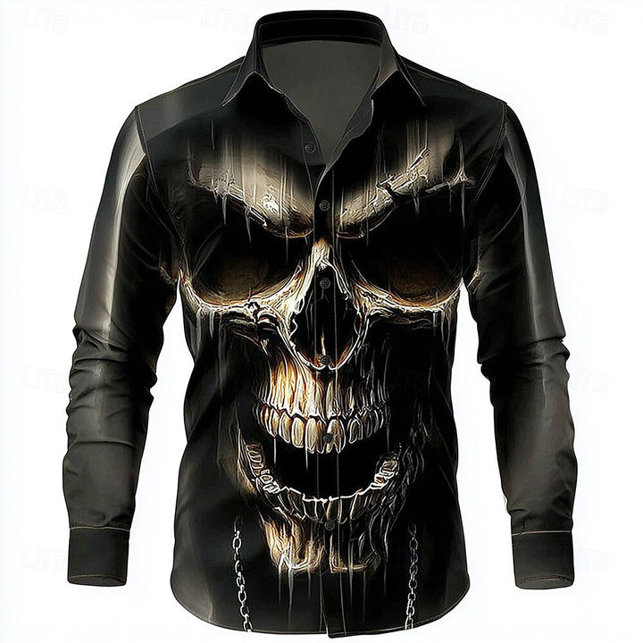 Blackwell Skull Print Shirt
