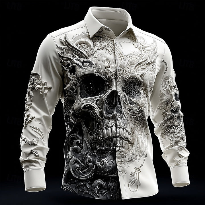 Blackwell Skull Print Shirt