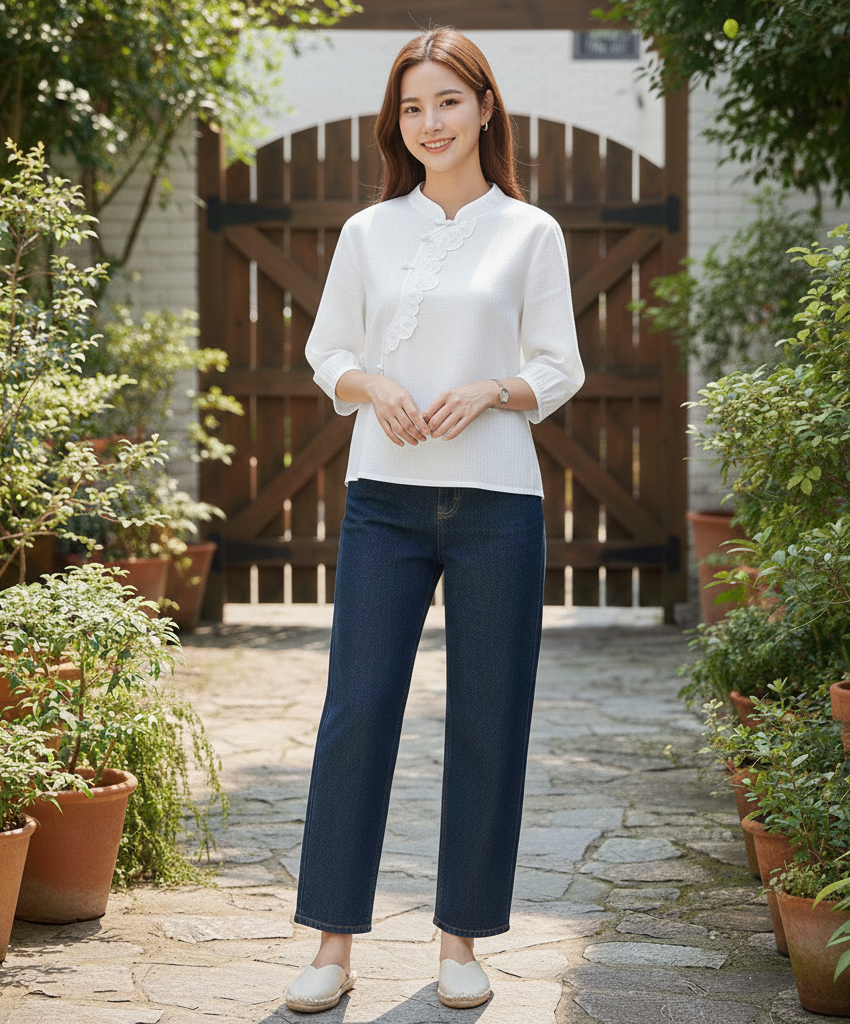 Marbella Linen Blouse