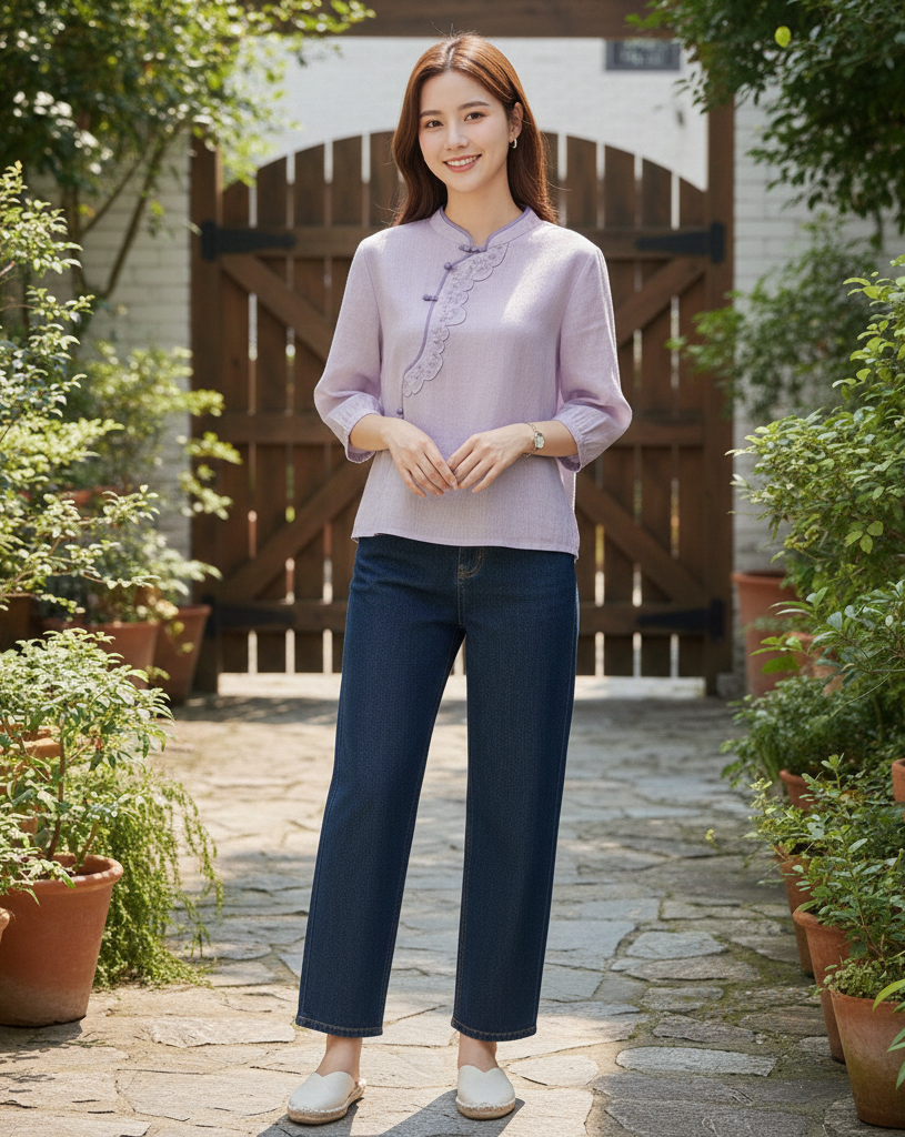 Marbella Linen Blouse