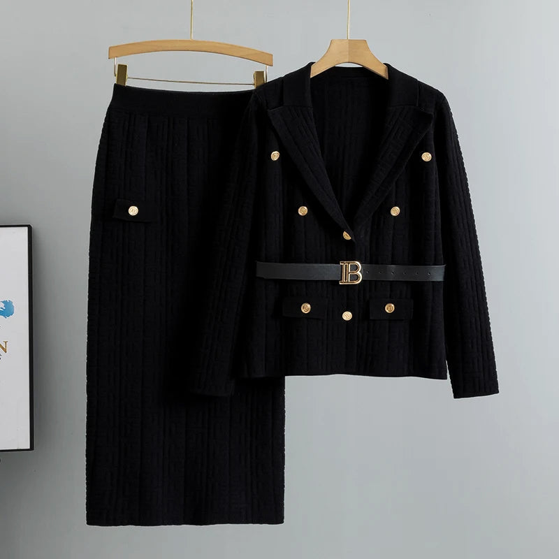 Valenza Elegant Knitted Set