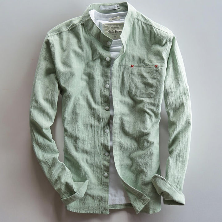 Akita - Japanese Style Linen Shirt – Edward Fraiser