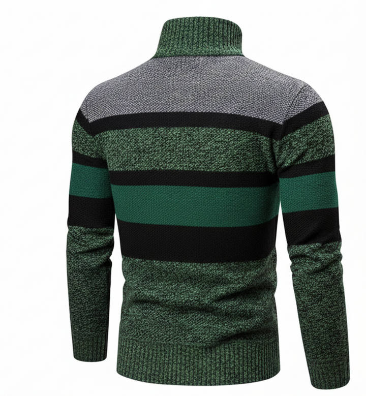 Michael Striped Knit Cardigan