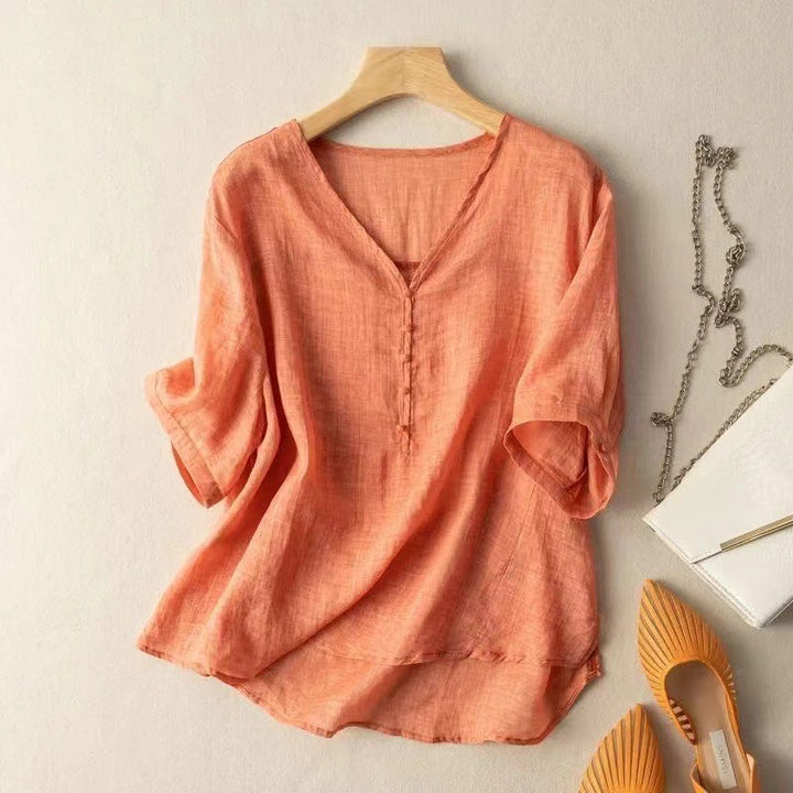 Lorca Linen Blouse