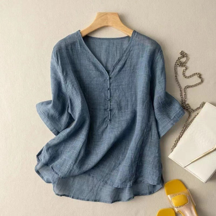 Lorca Linen Blouse