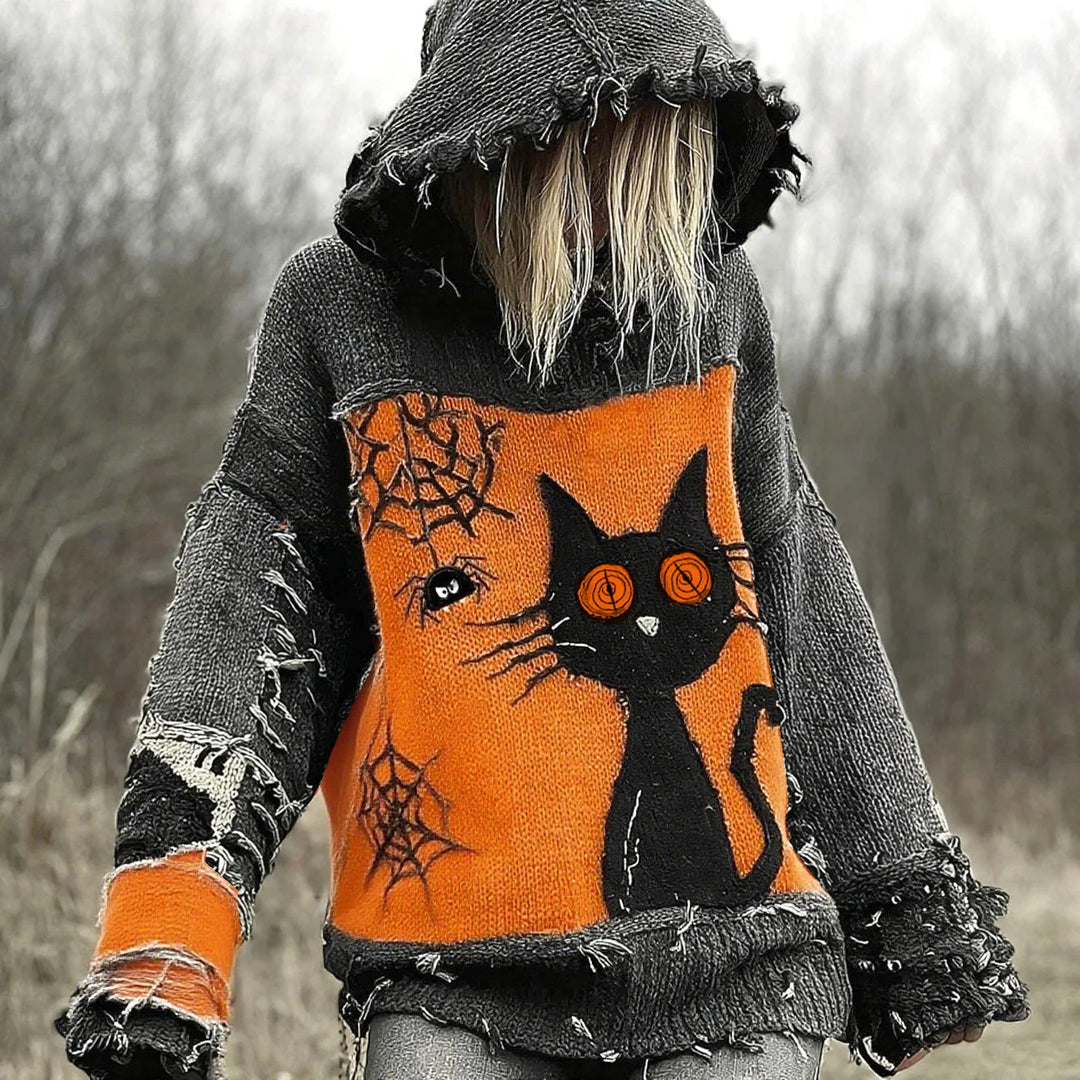 Halloweave Knit Hoodie