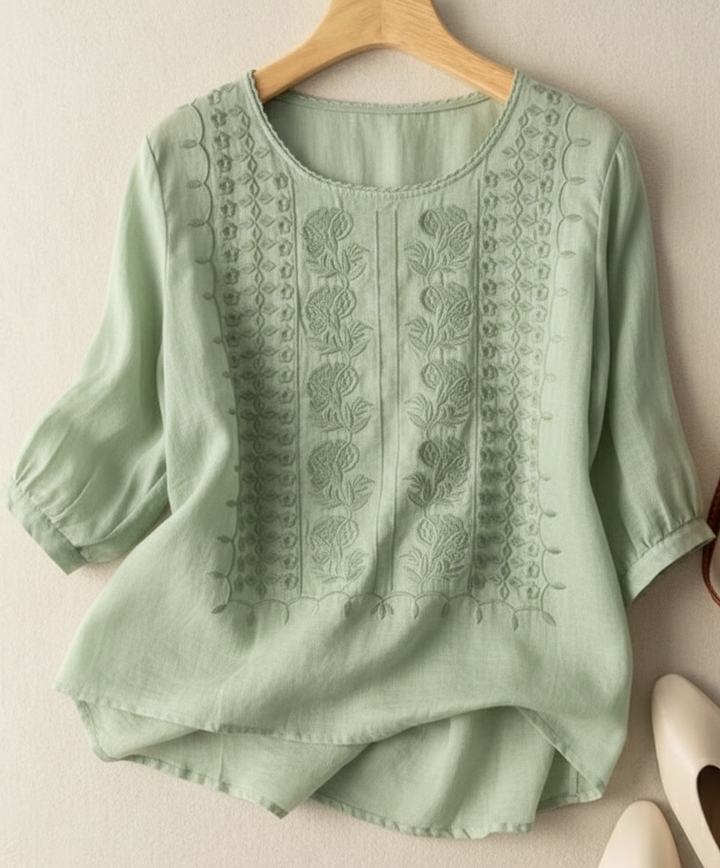 Ravello Embroidered Blouse