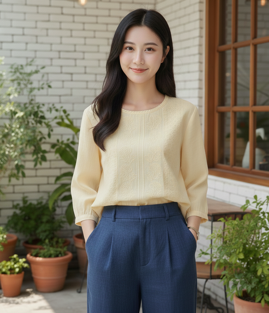 Ravello Embroidered Blouse