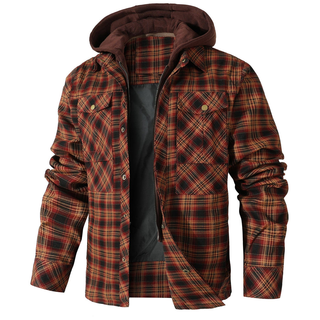 Triora Hooded Flannel Jacket