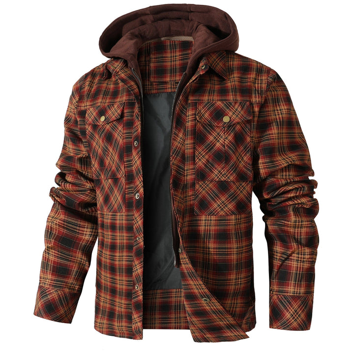 Triora Hooded Flannel Jacket